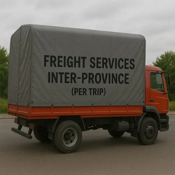 Freight Services - Inter-Province (per trip)