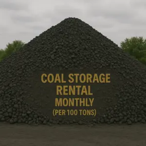 Coal Storage Rental - Monthly (per 100 tons)
