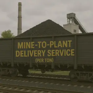 Mine-to-Plant Delivery Service (per ton)